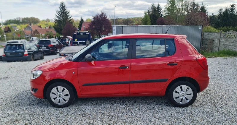 Skoda Fabia cena 14900 przebieg: 164000, rok produkcji 2010 z Olszyna małe 352